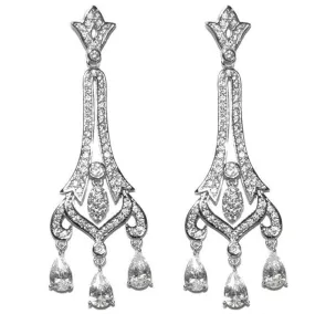 Lark Art Deco Chandelier Earrings