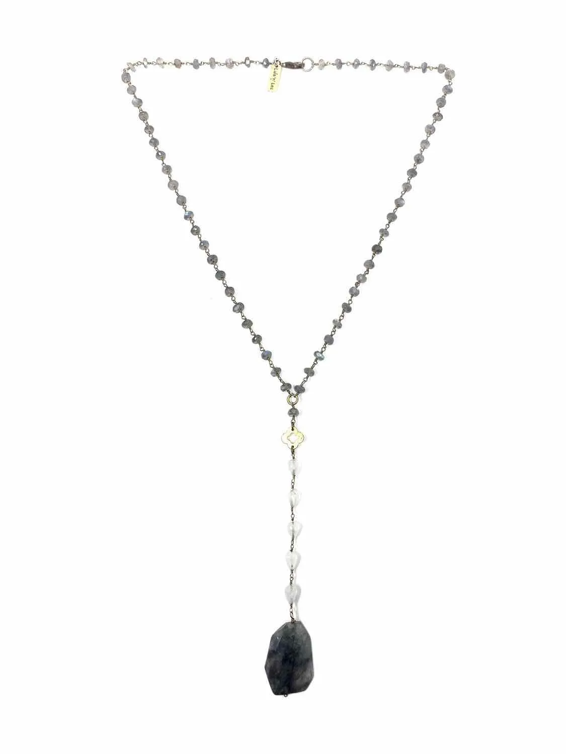 Lula 'n' Lee Beaded Labradorite Necklace