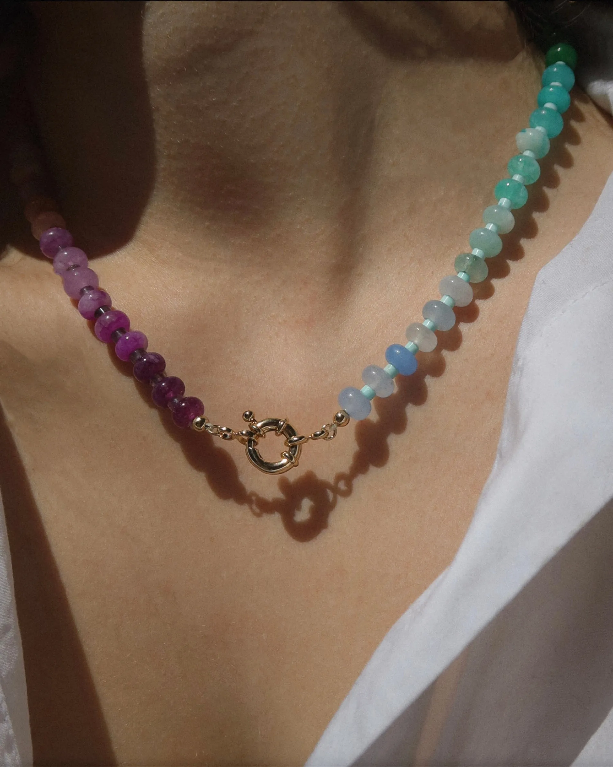 Macey Gemstone Necklace