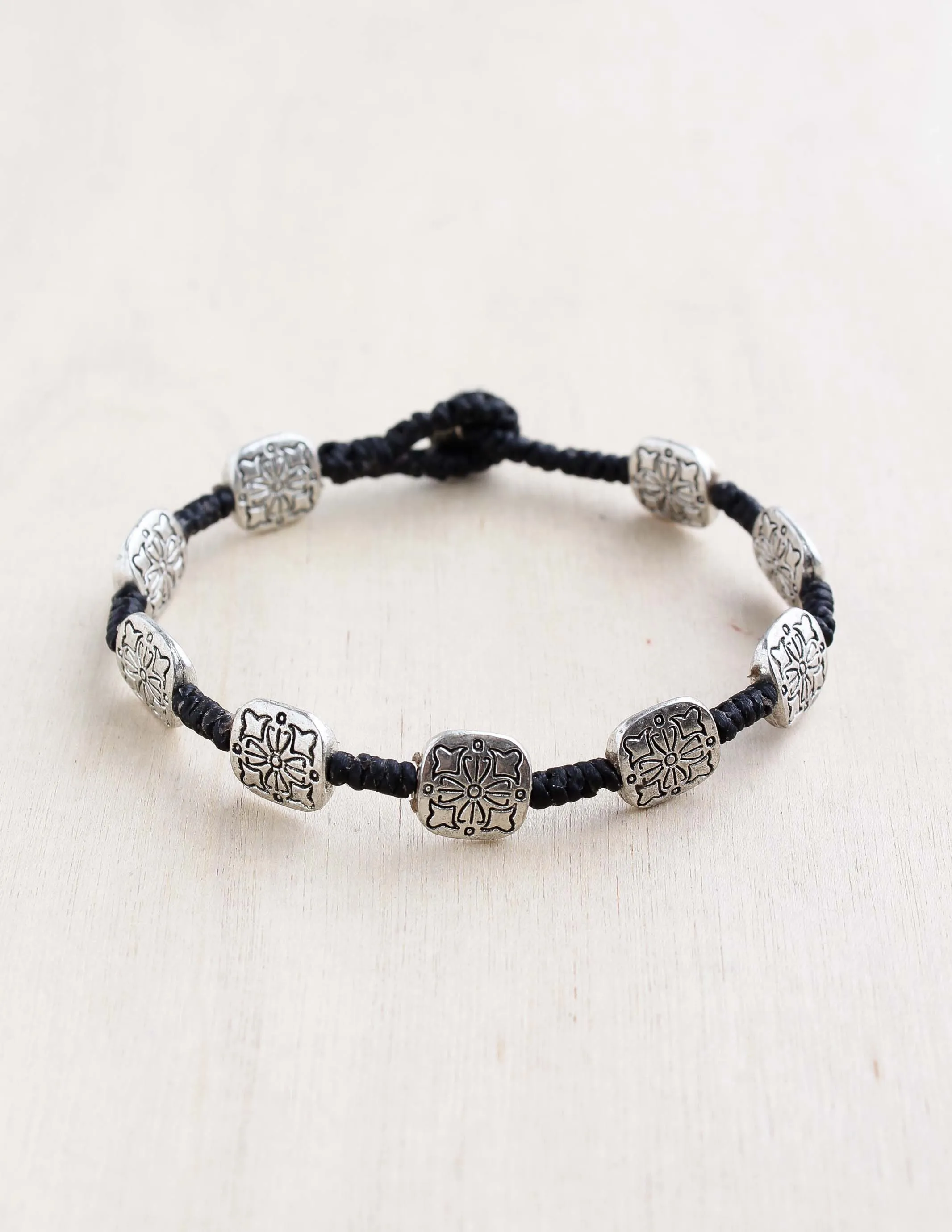 Medallion Alloy Bracelet