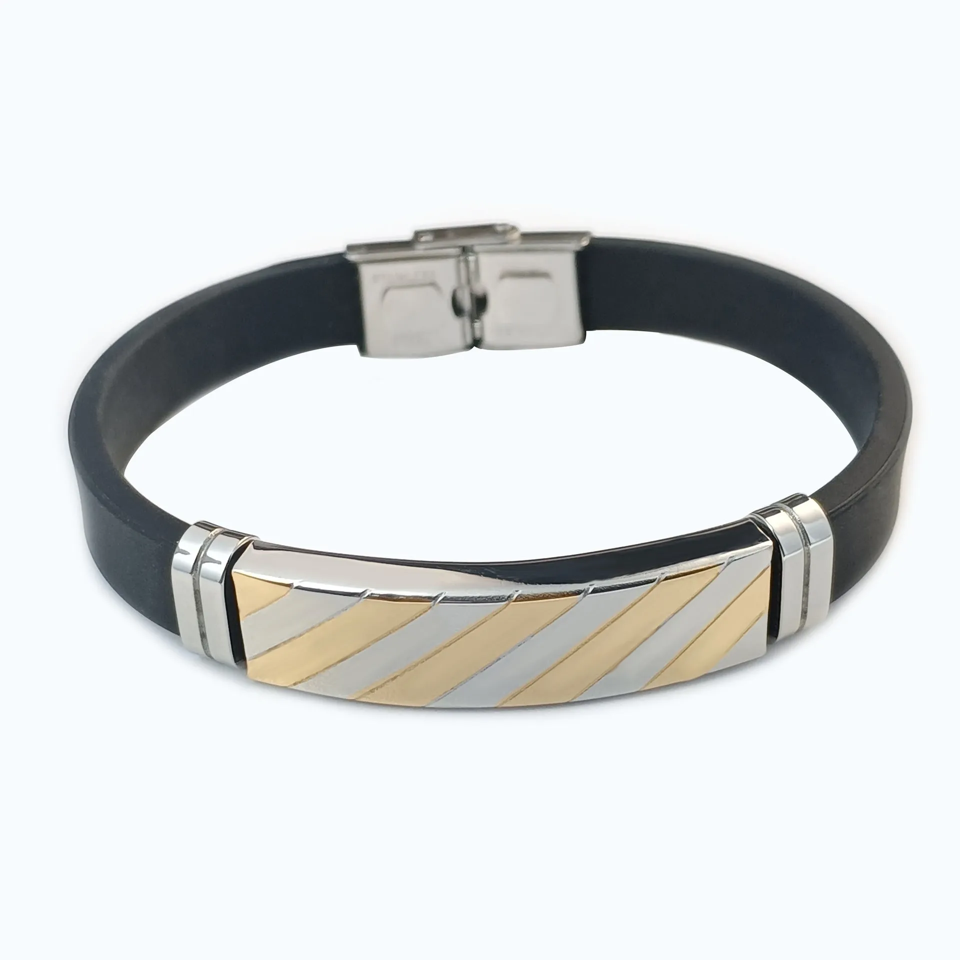 Men‘s Designer Titanium Steel Bracelet 78313621L