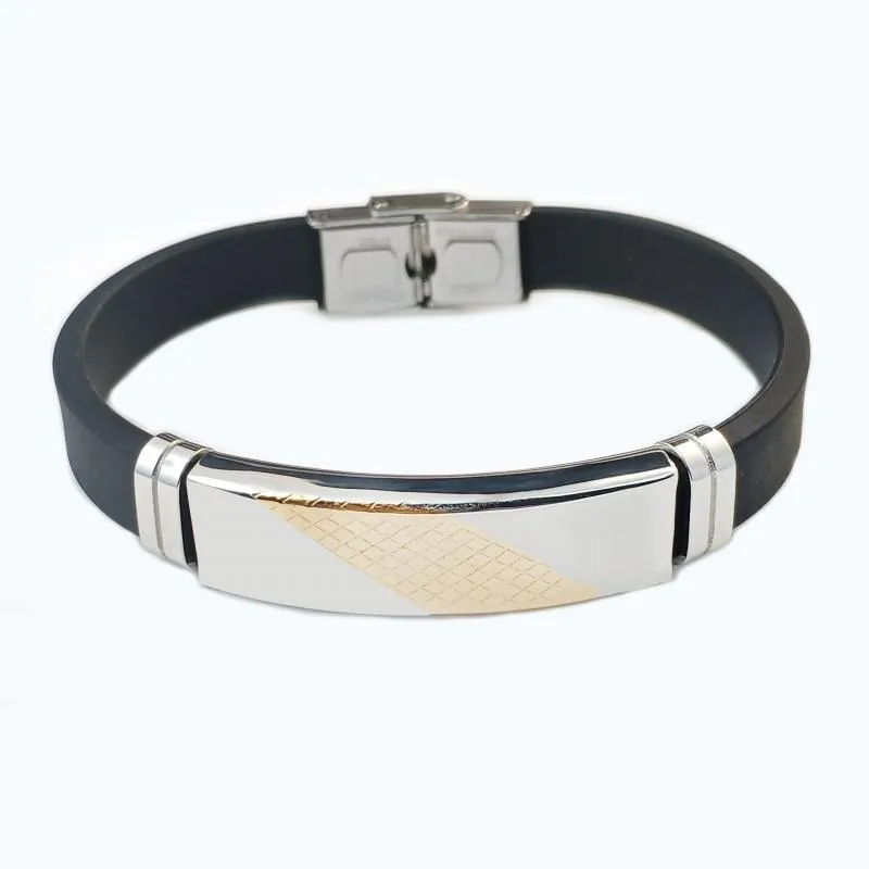 Men‘s Designer Titanium Steel Bracelet 78313621L