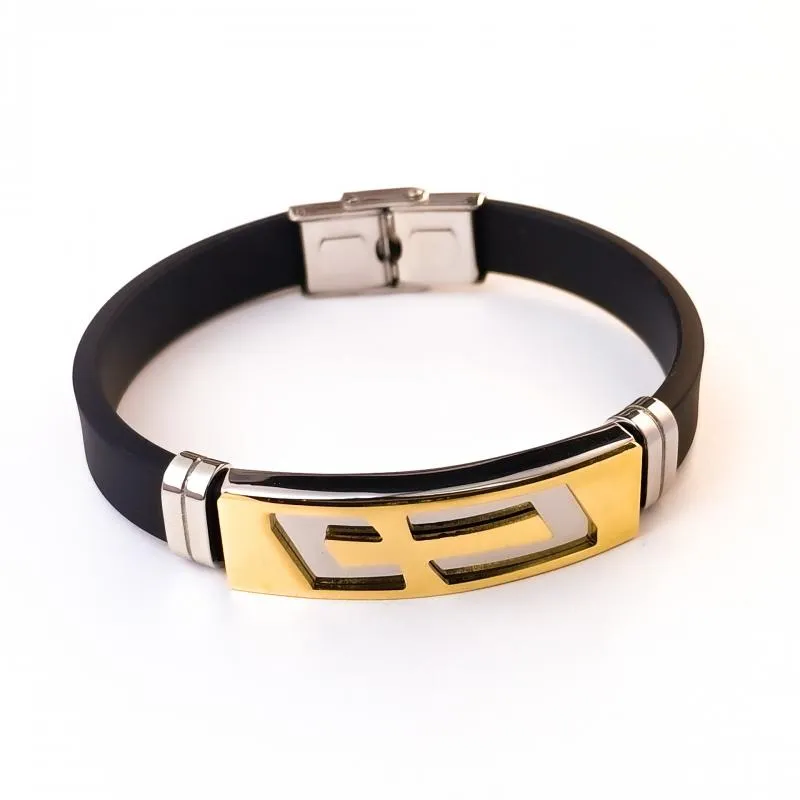 Men‘s Designer Titanium Steel Bracelet 78313621L