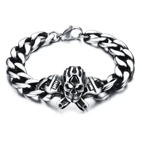 Men's Fashion Skull Hip Hop Bracelet