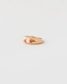 METEOR RING | PINK SAPPHIRE