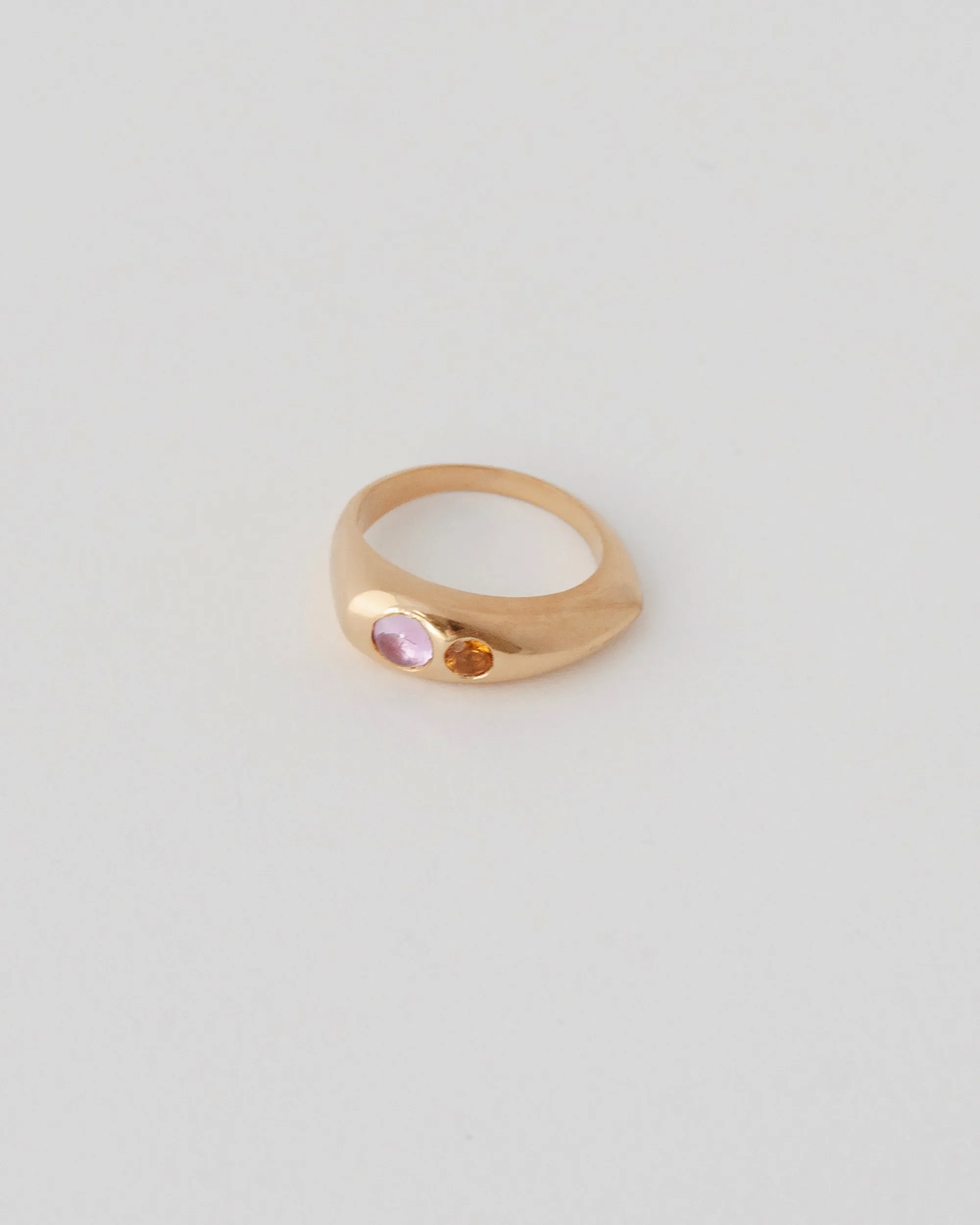 METEOR RING | PINK SAPPHIRE