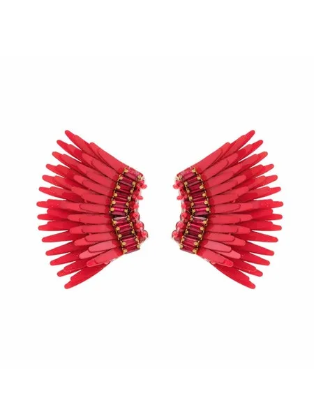 Mignonne Gavigan Mini Gem Madeline Earrings in Red