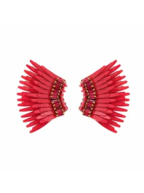 Mignonne Gavigan Mini Gem Madeline Earrings in Red