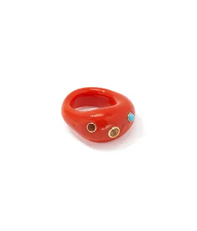 Monument Ring in Red Hot