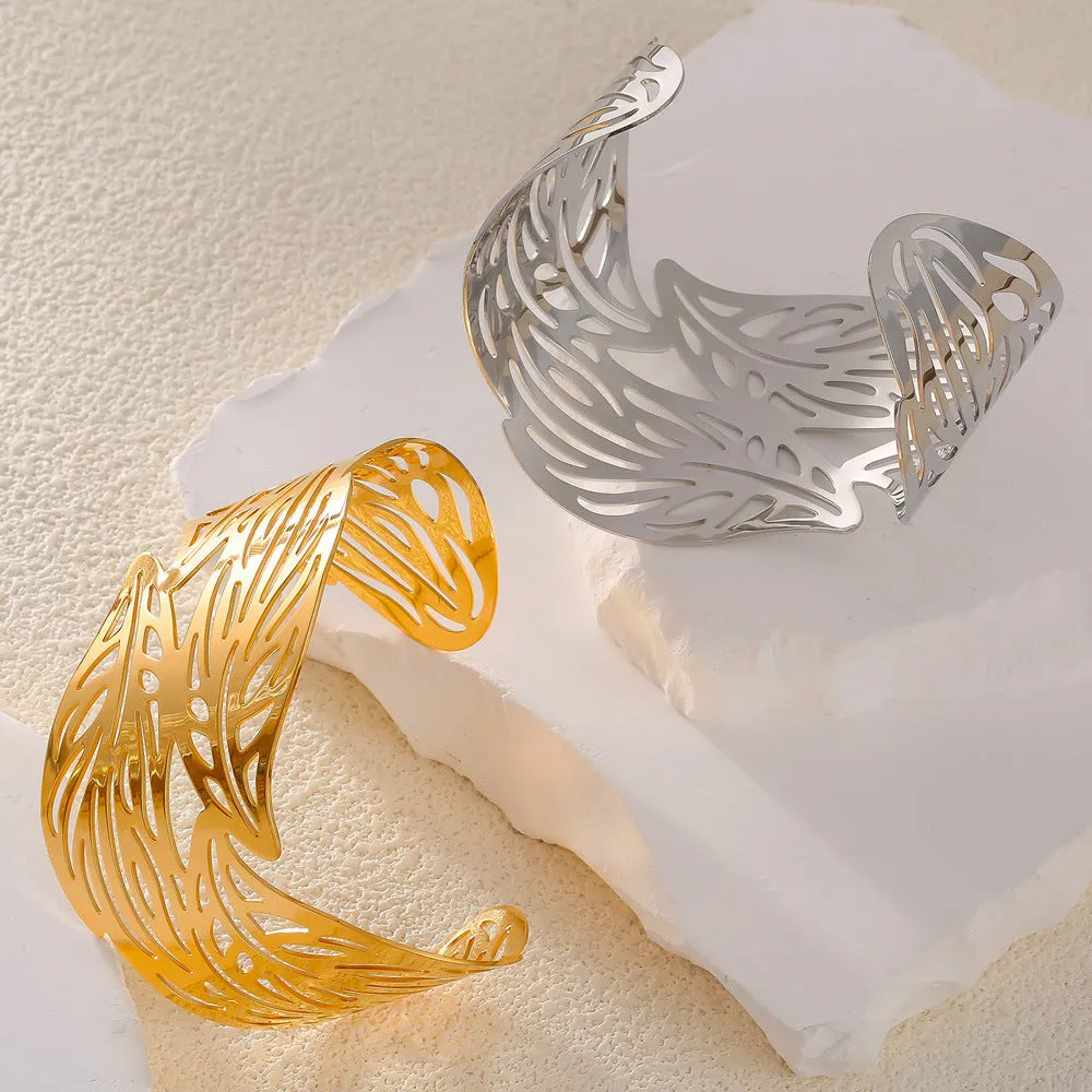 Mori Leaf Multi-Layer Gold Bracelet