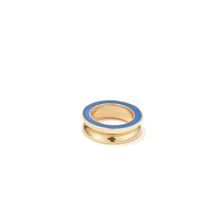 Moti Ring Set in Gold Size 6