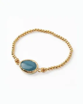 My Doris Light Blue Gemstone Bracelet