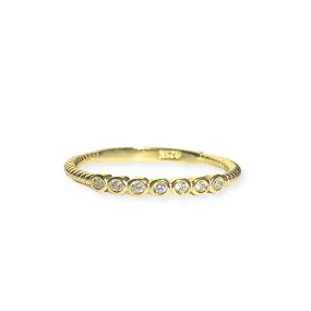 Noelia 7 Bezel Ring