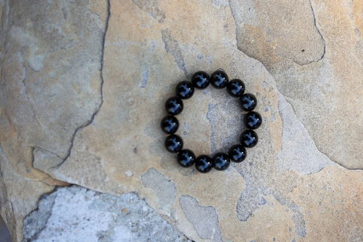 Obsidian Gemstone Bracelet