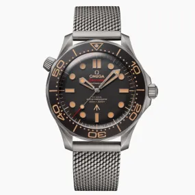 Omega Seamaster Diver 300M James Bond 007 Men's Watch 210.90.42.20.01.001 Brand-New 2024