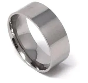 One piece 6mm Stainless Steel ring core, 1.5mm thickness, comfort fit