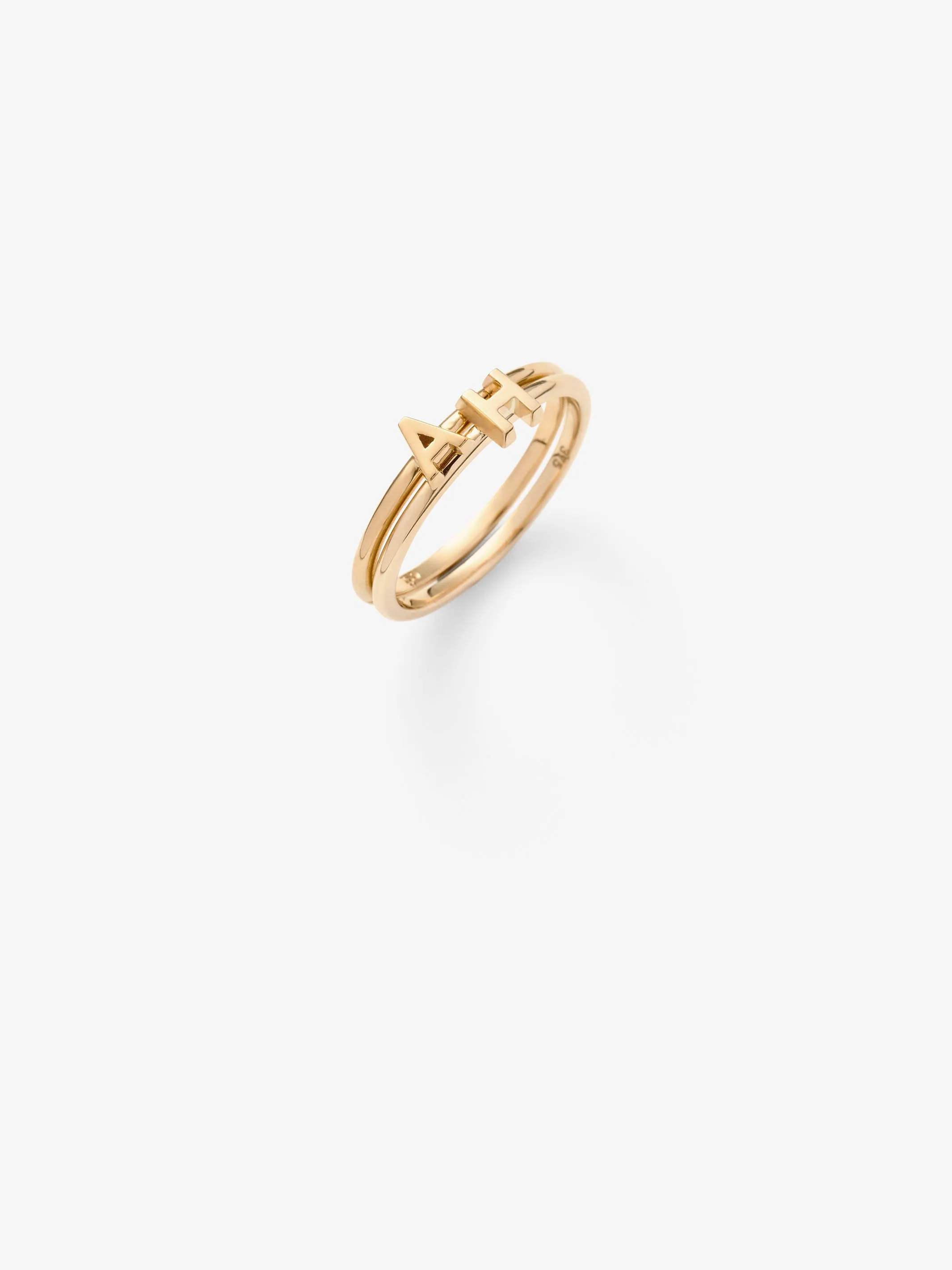 One Stackable Letter Ring