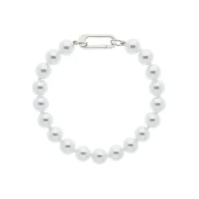 Pearl & Platinum Bracelet