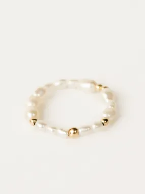 Pearl Beaded Ring