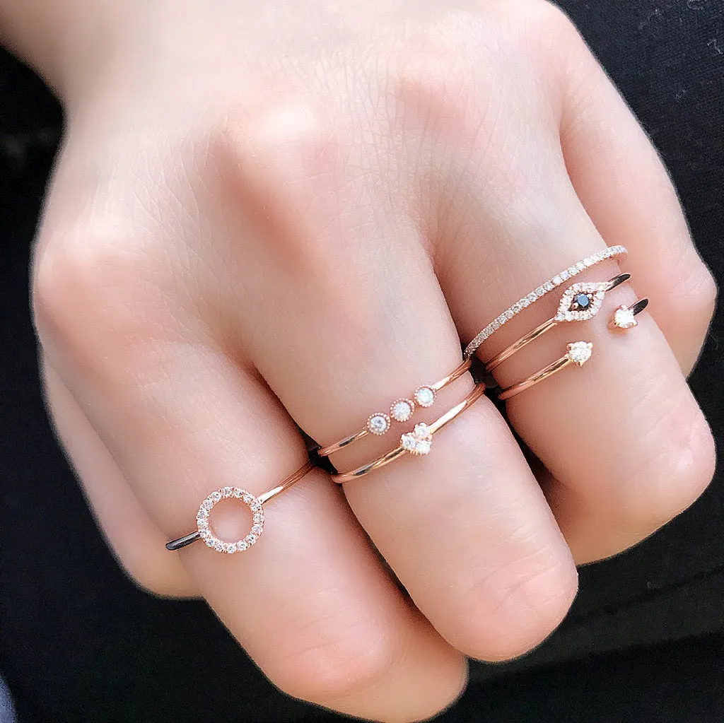 Petite Heart Stackable Ring