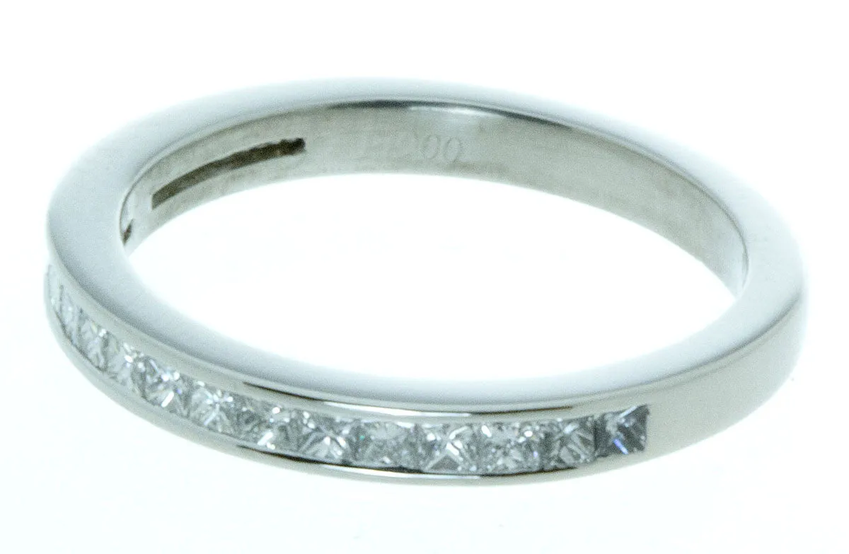 Platinum Diamond Stackable Band