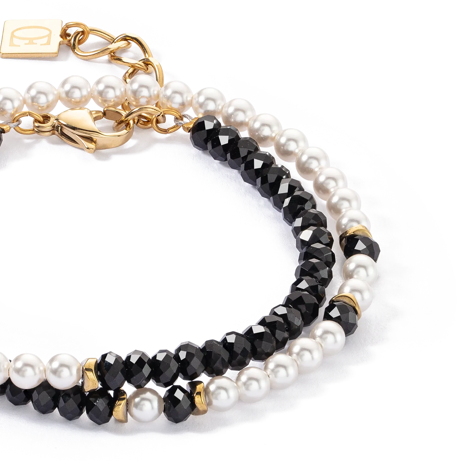 Princess Pearls Trinity bracelet gold