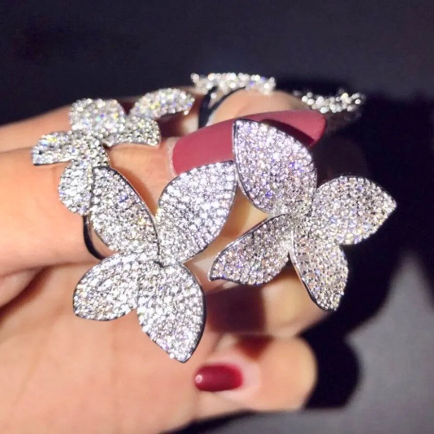 "Zinnia" - Cubic Zirconia Bridal Earrings - Available in Silver, Rose Gold and Yellow Gold