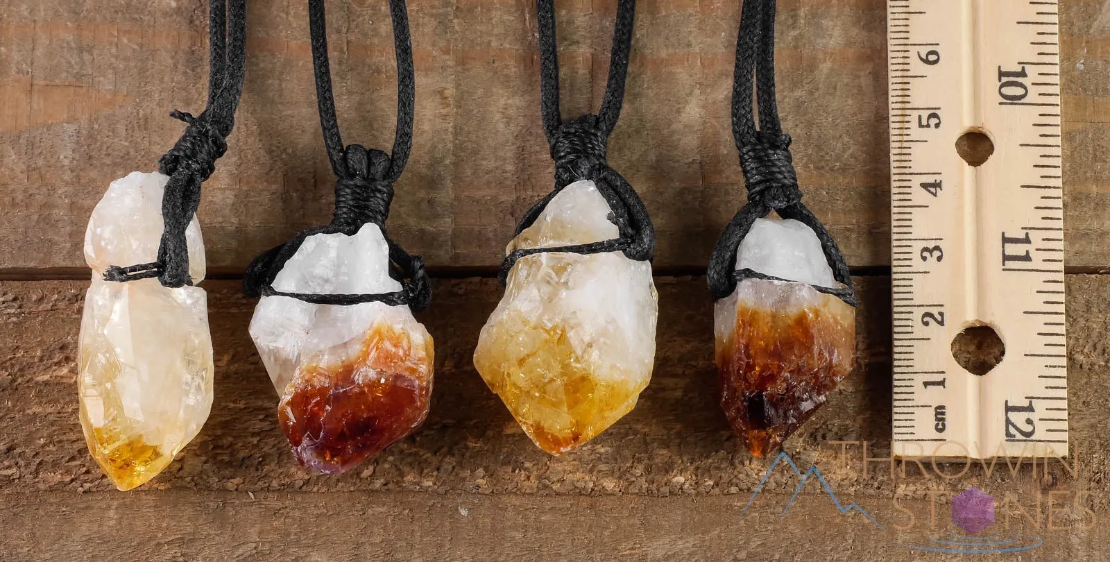 Raw CITRINE Crystal Necklace - Raw Crystal Necklace, Raw Birthstone Necklace, Pendant Necklace, Handmade Jewelry, E0929