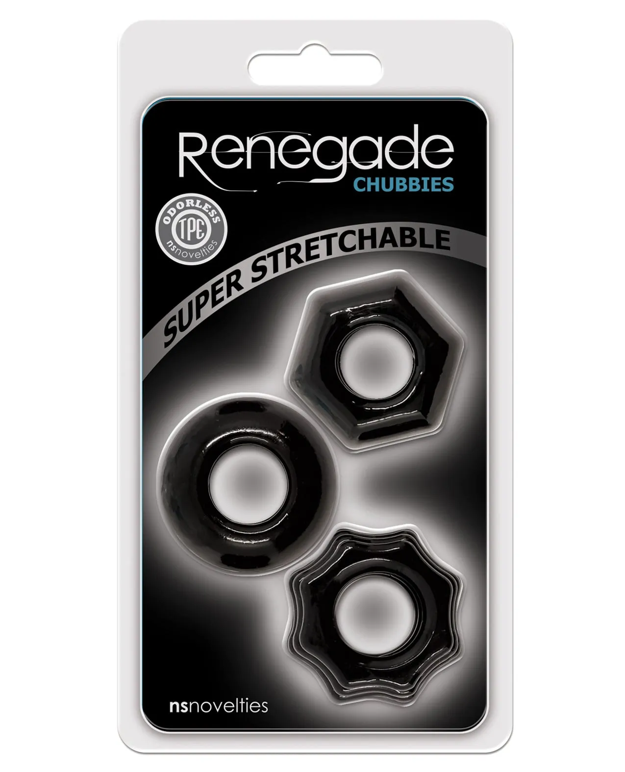 Renegade Chubbies 3 pack - Black