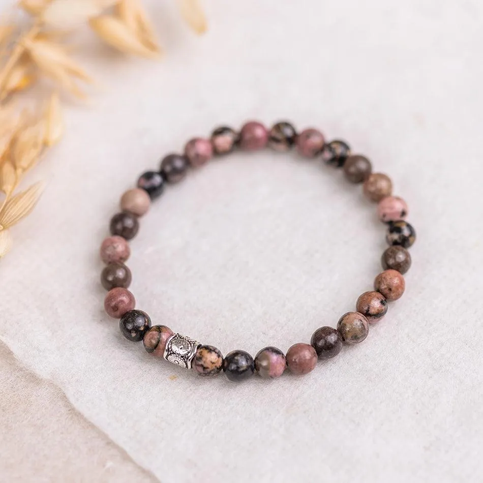 Rhodonite Bracelet - Ayana Collection