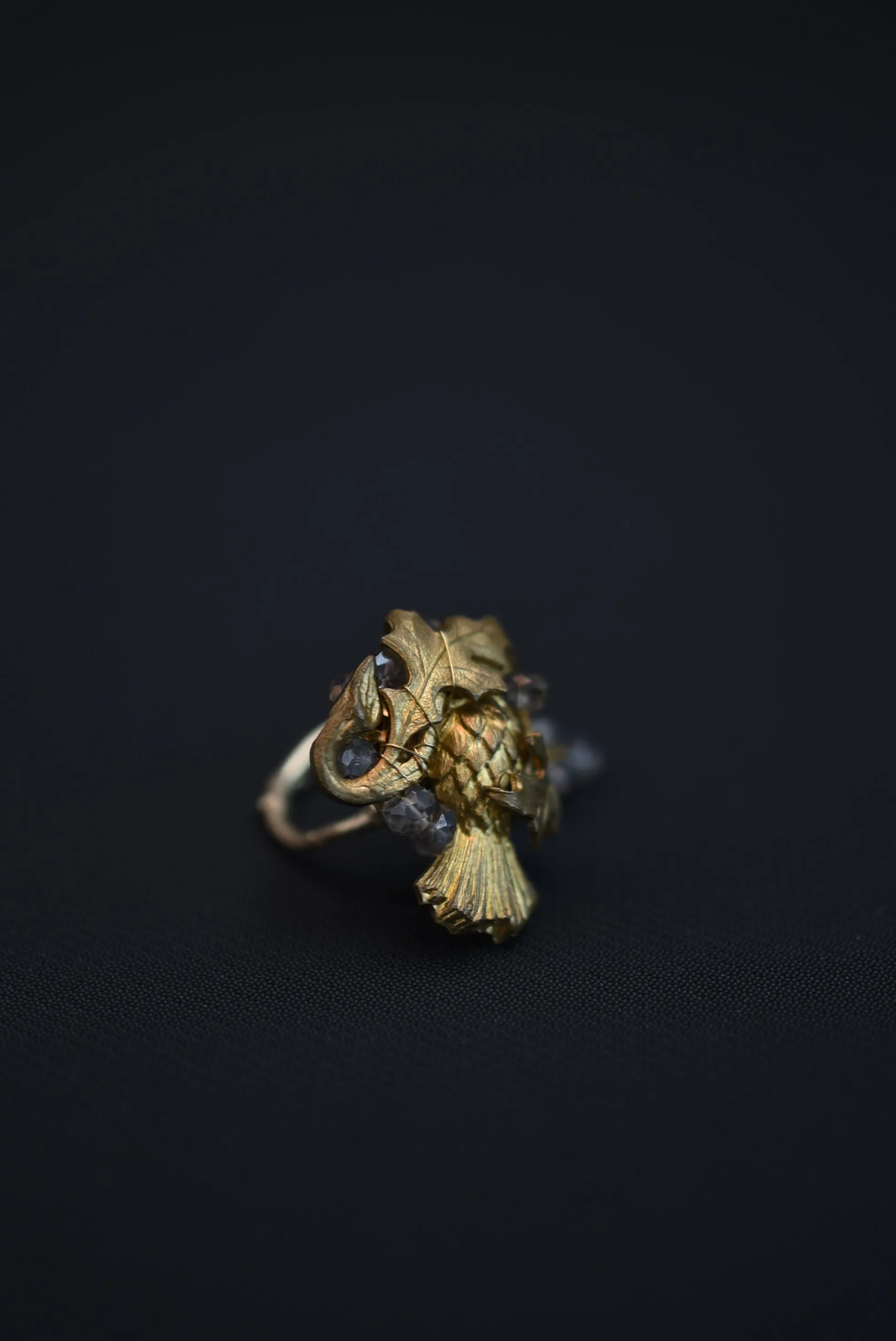 ring Germany pine vintage 1960'S【Limited item　One-of-a-kind】