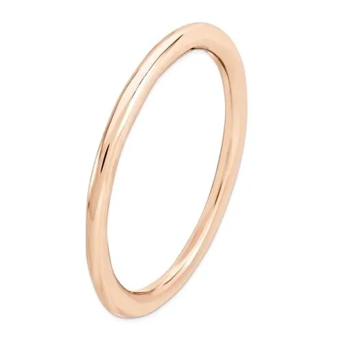 Rose Gold Sterling Silver Stackable Expressions Ring