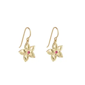 RUBY FLEUR EARRINGS