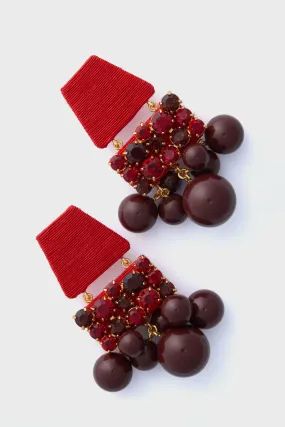 Ruby Olivia Earrings