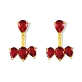 Ruby Stud Earrings