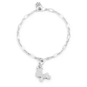 Rudy Reindeer Charm Bracelet - 7.5in