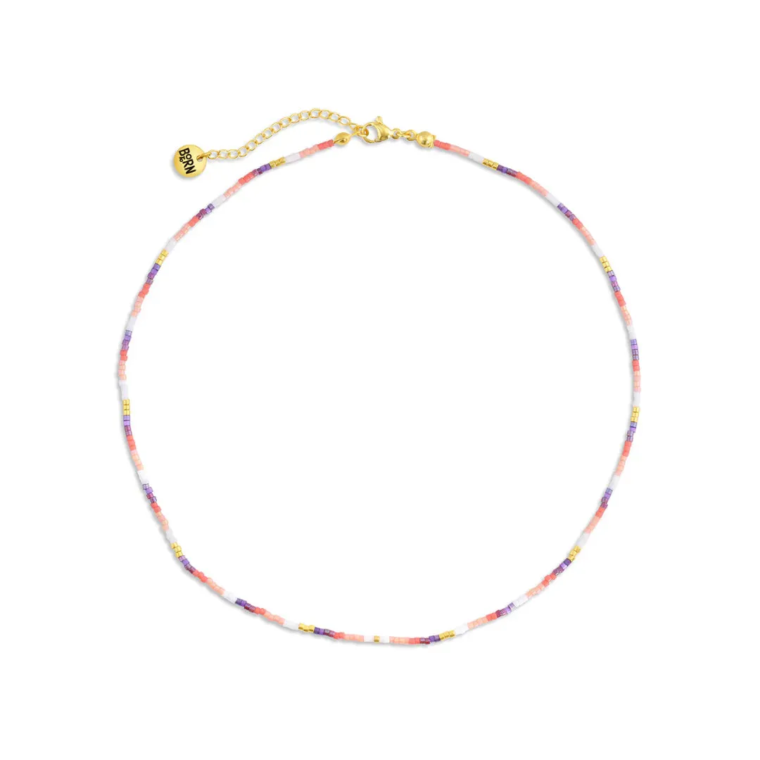 SANDBAR - beaded necklace