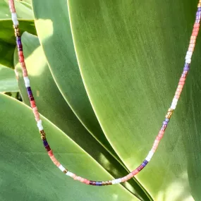 SANDBAR - beaded necklace