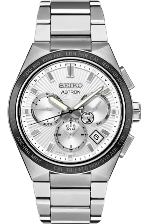 Seiko Astron Gps Solar 5-X Titanium Dual Time SSH117