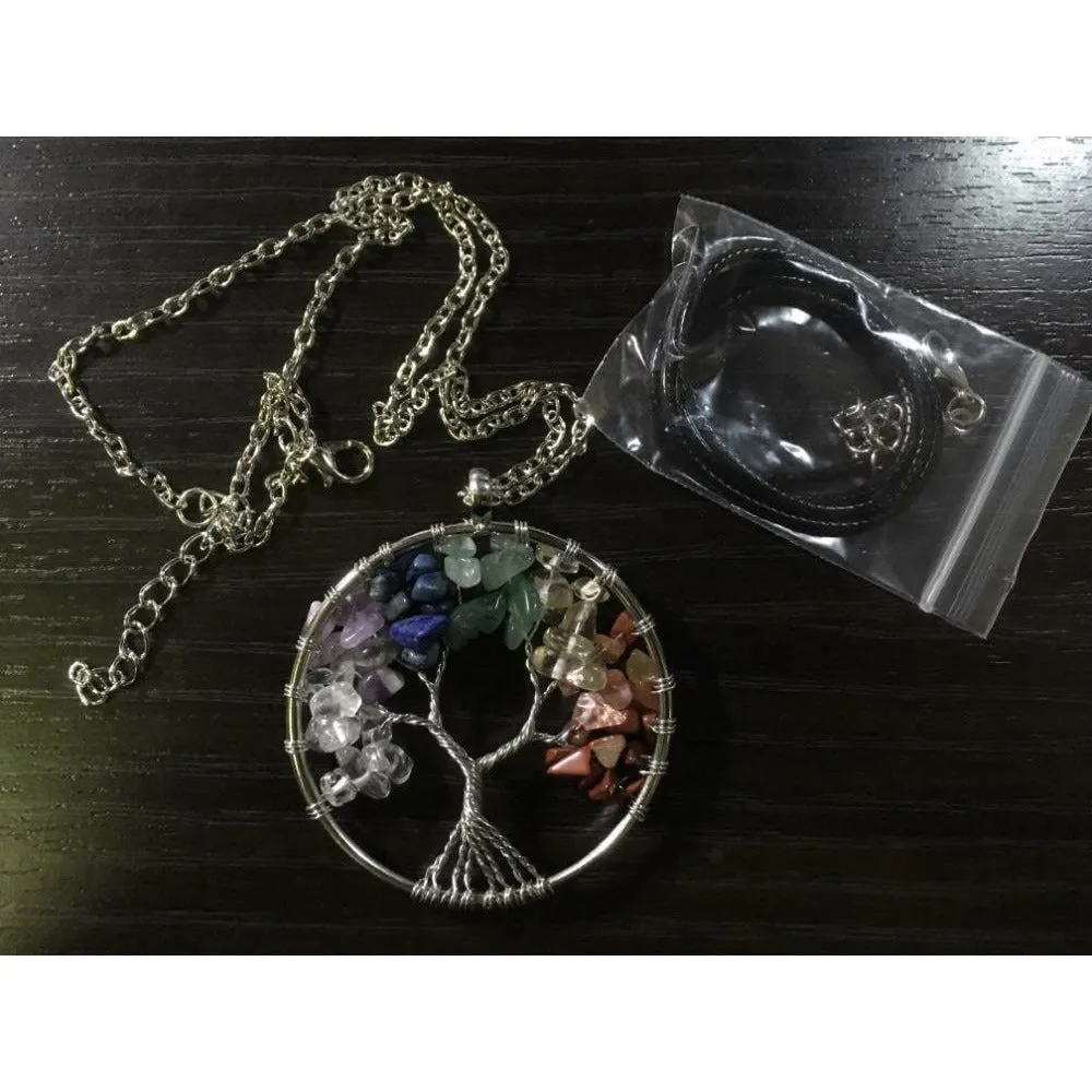 Seven-Tree Chakra Necklace