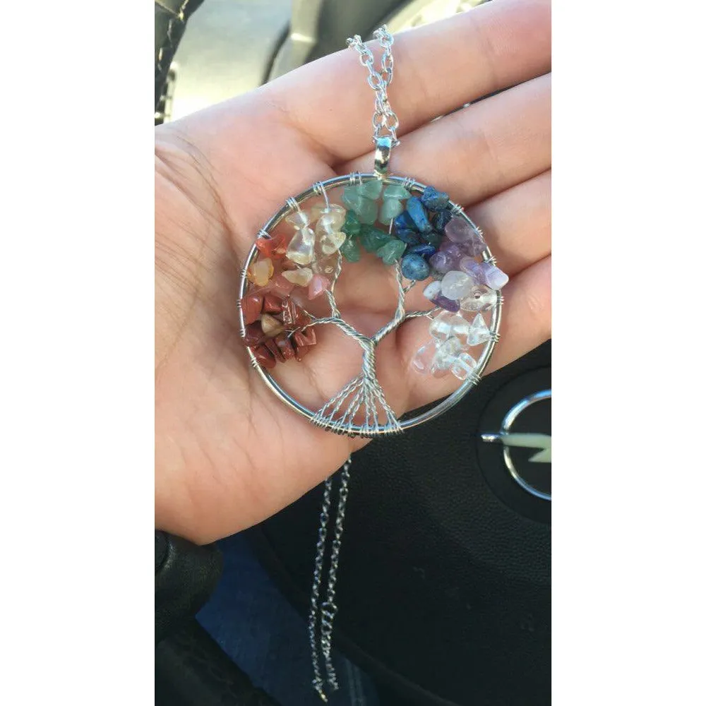 Seven-Tree Chakra Necklace