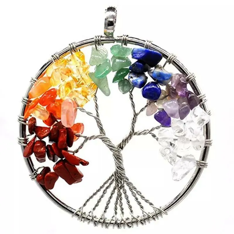 Seven-Tree Chakra Necklace