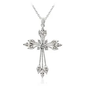 Shanae CZ Cross Pendant