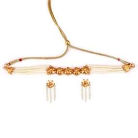 Shefali - Beaded Choker Set