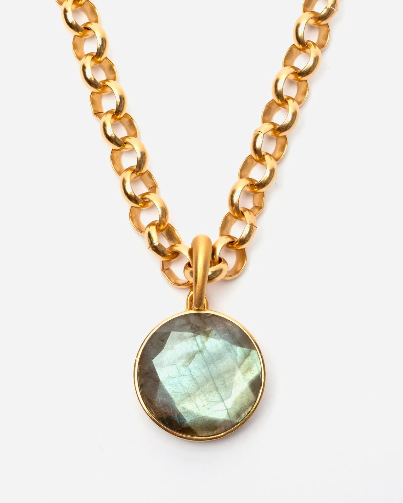 Signature Collar Labradorite Gold