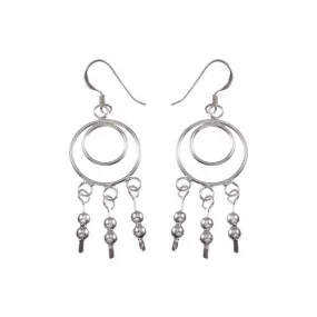 Silver Chandelier Earrings