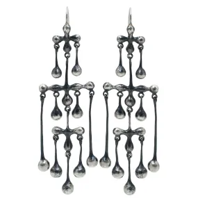 Silver Chandelier Earrings