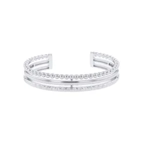 Silver Serendipity Bangle Bracelet