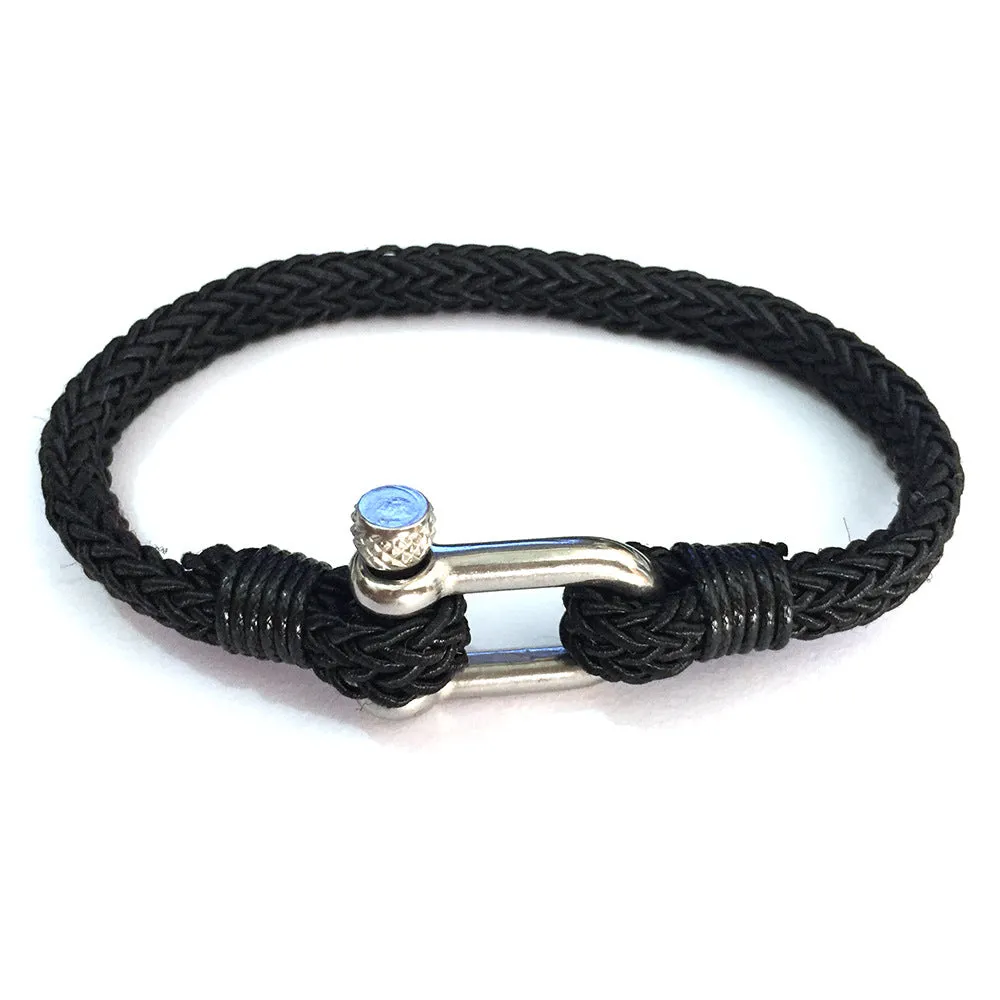 Stainless steel umbrella rope bracelet