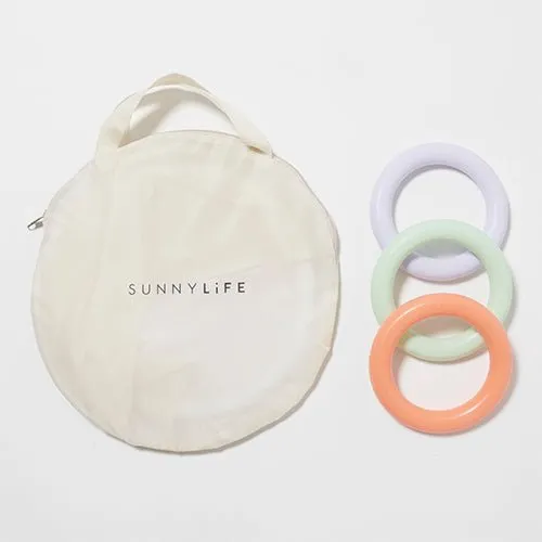 SUNNYLiFE Baby Playmat with Shade Apple Sorbet Multi